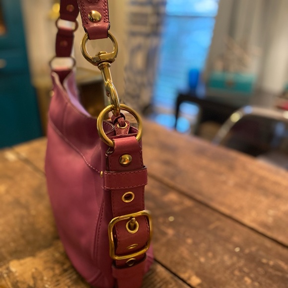 Coach lilac shoulder bag - Picture 4 of 12
